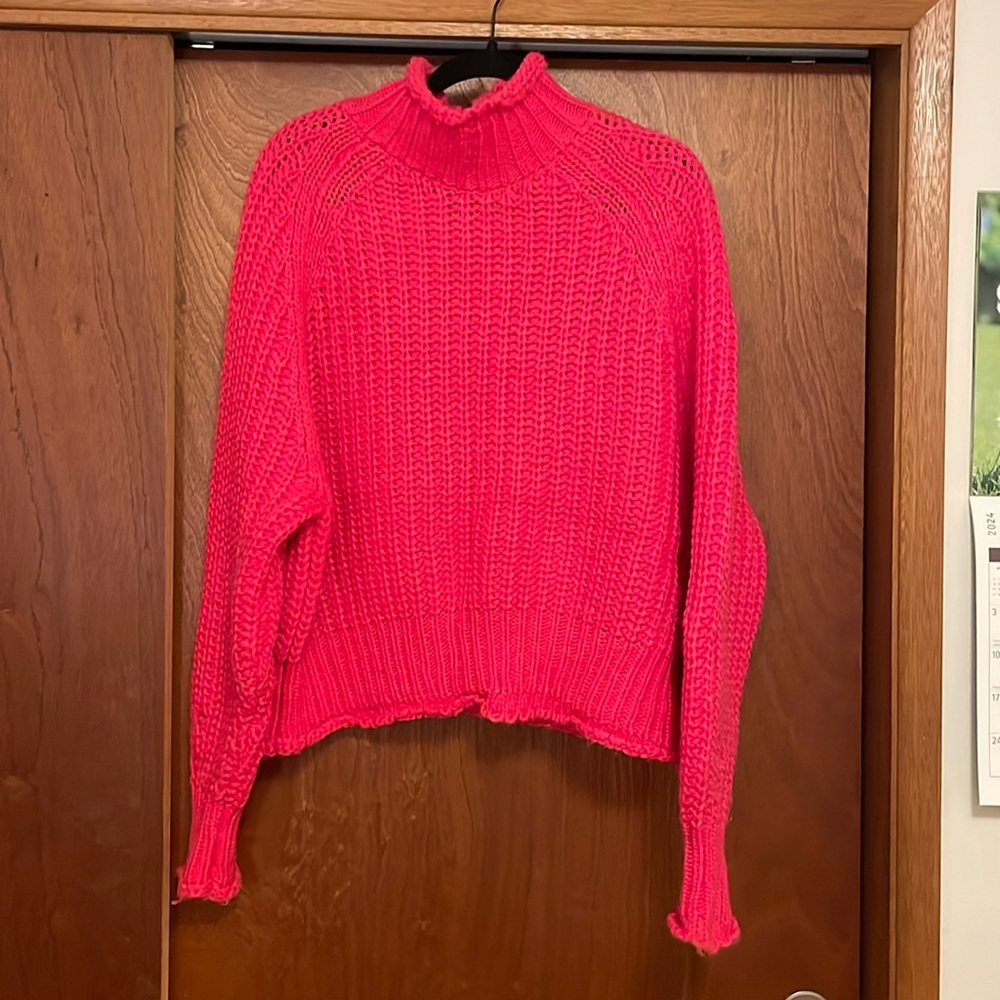 Chunky knit sweater